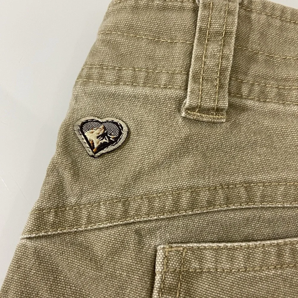 Kuhl Women 14 Khaki Tan Splash Shorts Cotton Stretch Hiking‎ Utility Outdoor